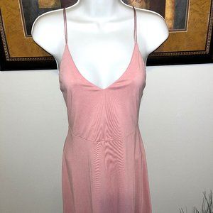 Strappy Pink Peach Dress